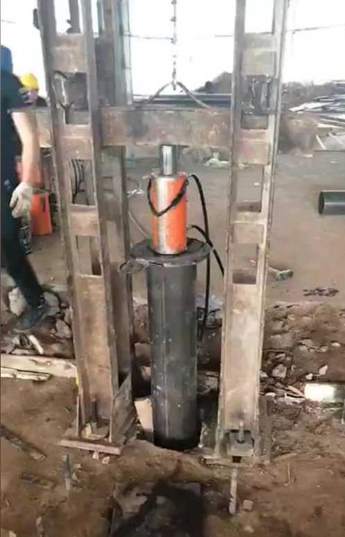 临沂兰陵县钢管桩加固