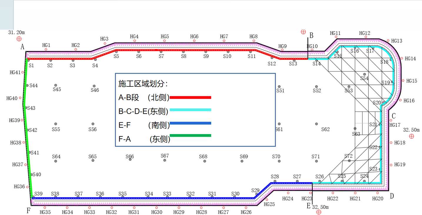 临沂兰陵县基坑支护设计