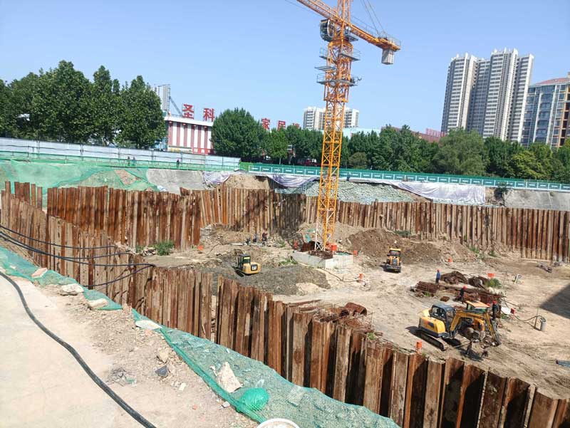 临沂兰陵县钢板桩